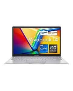 ASUS Laptop Vivobook 14/X1404ZA-NK100W/Intel Core i7-1255U 10 núcleos/16GB RAM/512GB SSD/Plata/Windows 11/Teclado en Español(Garantía y Servicio en México)