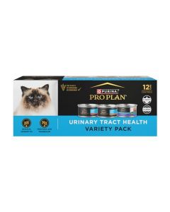 Purina Pro Plan FOCUS Urinary Tract Health Variety Pack Adult Wet Cat Food - (24) 3 oz. Cans