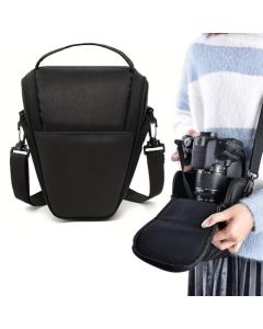 Mochila para Cámara Fotográfica Profesional, Bolsa para Cámara Pequeña para Mujeres y Hombres, Bolsas de Hombro Compactas para Cámaras, Resistente a Salpicaduras, Compatible con Canon/Nikon/Sony