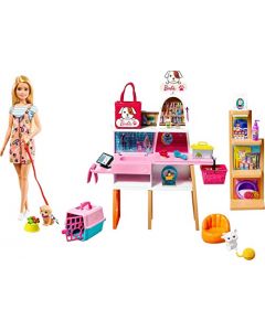 Barbie Estate Tienda para Mascotas Accesorios para muñeca para niñas de 3 años en adelante