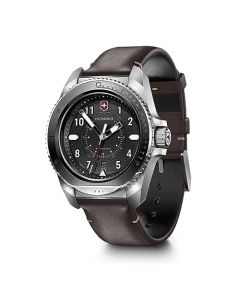 Victorinox Reloj Journey 1884, Caballero, Correa De Piel, Negro