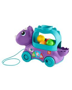 Fisher-Price Juguete para Bebés Dino Pelotitas Divertidas con Canciones, Sonidos y Frases Que enseñan el Alfabeto, a Contar, los Colores y Las Formas para bebés de 1 año en adelante