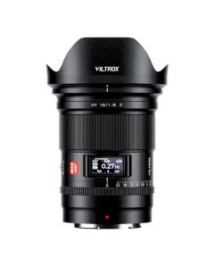 VILTROX AF - Lente de marco completo F1.8 de 16 mm para Nikon Z-Mount, enfoque automático 16 mm F/1.8 Z lente gran angular para Nikon Z Mount Z7 Z7ii Z8 Z8ii Z9 Zf