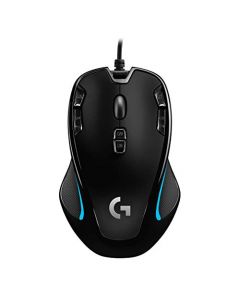 Logitech Logicool Gaming Mouse G300Sr Black Symmetrical Program Button Nine High-Precision dpi Genuine National Two-Year Manufacturer's Warranty