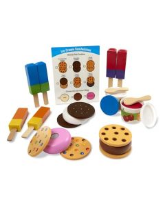 Melissa & Doug Set de Golosinas Congeladas de Juguete