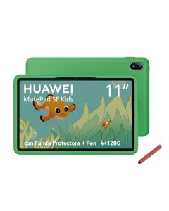 Huawei MatePad SE 11" WIFI 4GB+128GB Tablet Edición para niños, Estuche y M-Pencil Incluido, Pantalla FullView de 11”, Superbatería de 7700 mAh, Wi-Fi/Bluetooth, Gris