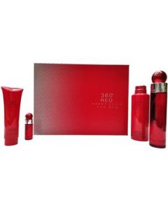 Kit De 4 Piezas 360&deg; Red Perry Ellis For Men EDT 100 Ml