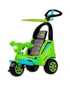 Triciclo Montable Bebe Push Car Prinsel Super Trike 2 En 1 Verde