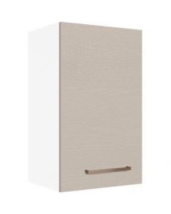 Alacena 40 cm 1 Puerta Blanco/Crema Agata Madesa - Blanco/Crema