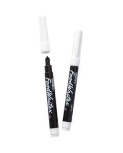 2 Marcadores Comestibles Wilton 609-1192 Para Glaseado o Fondant Negro - Negro