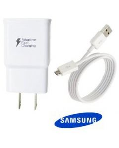 Cargador Samsung Carga Rápida Con Cable Micro Usb S6 Edge S7 Edge Note 4 5