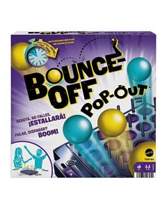 Mattel Games Juego de Mesa Bounce-Off Pop out para 2 Jugadores para niños de 7 años en adelante