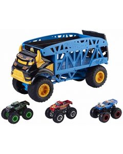 Hot Wheels Monster Trucks, Transportador de Monster Trcuks, Vehículo de Juguete para niños de 3 años en adelante