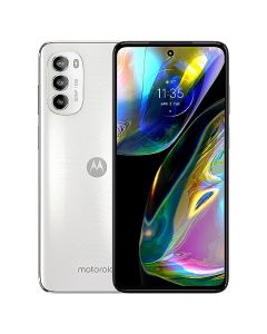 motorola Moto G82 - Celular 128 GB de Memoria y 6 GB de RAM, Cámara Trasera Triple de 50MP, Pantalla OLED 6.6 Pulgadas, Más de 30h de Batería, Celular Desbloqueado Nacional - Blanco