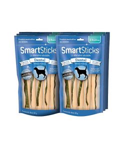 SmartBones Premios para Perros, palitos Cuidado Dental Hechos con Pollo y Vegetales, 6 Pack con 30 pzs