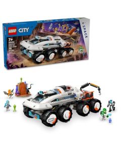 LEGO City Róver de Control y Grúa de Carga Juguete del Espacio Exterior 60432