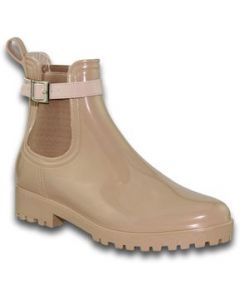 Botas De Lluvia Para Mujer Estilo 1202Pi5 Acabado Hule Color Maquillaje - 25