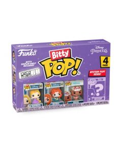 Funko Bitty Pop! Disney Princess - Rapunzel, Merida, Moana Y una Minifigura Misteriosa Sorpresa - 0.9 Inch (2.2 Cm) Coleccionable - Repisa Apilable Incluida - Idea de Regalo - Toppers de Tarta