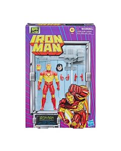 Hasbro Marvel Legends Series - Deluxe Retro Iron Man (Plasma Canon) F3483