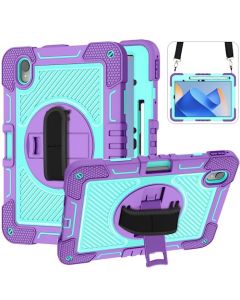 YAPANIZCEL Funda Compatible con Huawei MatePad 11" 2023, Case Soporte lápiz S Pen + Stand, Correa Uso rudo Reforzada (Morado)