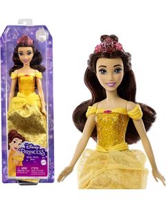 Disney Princess Bella Muñeca princesa película La Bella y la Bestia, juguete +3 años (Mattel HLW11)