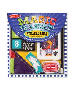 Melissa & Doug Juego de Trucos mágicos Magic in a Snap! Colección Abracadabra (10 Piezas) - Trucos mágicos para niños a Partir de 4 años