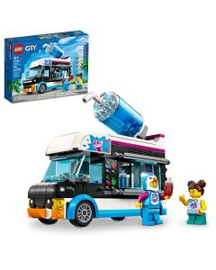 LEGO Set de Juguetes de construccion City Great Vehicles 60384 Camioneta-Pingüino de Raspados 194 Piezas