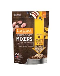 Nature's Variety Instinct Raw Boost Mixer Chicken Formula Freeze Dried Meal Topper for Dogs, 6 oz. Bag