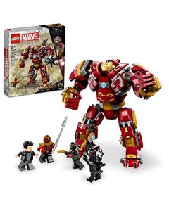 Lego® Marvel 76247 Anti-Hulk: Batalla de Wakanda; meca y Minifiguras; Regalo para niños a Partir de 8 años Amantes de los súperheroes y de Avengers (385 Piezas)