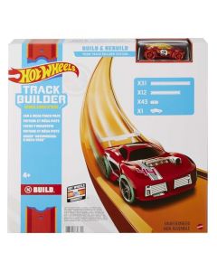 Hot Wheels Stunt DCC Track Builder Playset, 40 Pies