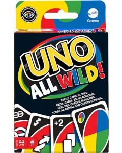 UNO, UNO All Wild, Juego de Mesa para niños de 7 años en adelante