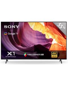 Sony Pantalla LED 55" X80CK 4K Ultra HD, Alto Rango dinámico (HDR), Smart TV (Google TV) Mod. KD55X80CK RENOVADA