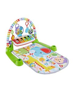 Fisher-Price Baby tapete para bebé Deluxe Piano Pataditas Musicales para bebés recién nacidos en adelante