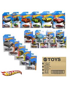 Hot Wheels - Carros de juguete básicos fundidos a presión Mattel, 72 unidades, aleatorios