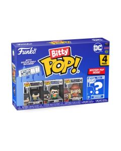 Funko Bitty Pop! DC - Batman, Robin, Scarecrow Y una Minifigura Misteriosa Sorpresa - 0.9 Inch (2.2 Cm) - DC ComicsColeccionable - Repisa Apilable Incluida - Idea de Regalo