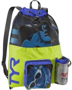 TYR LBMMB3308ALL Mochila de Malla Grande para Momia, Color Verde/Azul, Todo