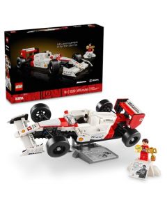 LEGO Icons McLaren MP4/4 y Ayrton Senna Modelo de Auto para Adultos 10330