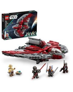 LEGO Star Wars TM 75362 Transbordador Jedi T 6 de Ahsoka Tano, Set de Juguetes de Construccion, 599 Piezas