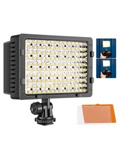 Neewer 160 LED CN-160 regulable Ultra alta potencia Panel Digital Cámara / videocámara Video luz, luz LED para las cámaras SLR digitales de Canon, Nikon, Pentax, Panasonic, SONY, Samsung y Olympus