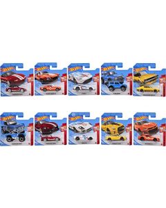 Hot Wheels - Paquete de 10 vehículos de Juguete para niños y coleccionistas (los Estilos Pueden Variar)