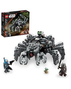 Lego Star Wars™ 75361, Mandalorian Tanque Araña, Bloques de Construcción para Niños y Niñas a Partir de 9 Años, Set de Jugetes Creativos, Idea Regalo para el Día del Niño (526 Piezas)