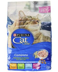 Purina Cat Chow Complete Dry Cat Food, Advanced Nutrition for All Cats 2 kg