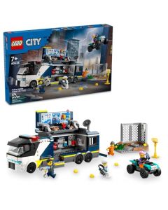 LEGO City Laboratorio de Criminología Móvil de la Policía Juguete para peques a Partir de 7 años 60418