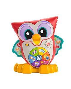 Fisher-Price Linkimals Búho Ojos Luminosos Juguete para bebés a Partir de 18 Meses