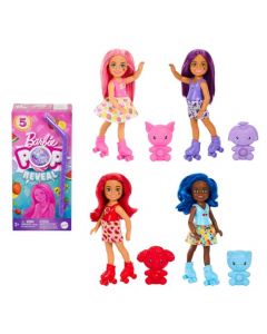 Barbie Pop Reveal Muñeca Serie de Frutas Chelsea para niñas de 3 años en adelante