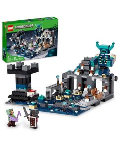 Lego® Minecraft® 21246 La Batalla en la Oscuridad Profunda; Set de Juego de Aventuras basado en el Videojuego; Gran Warden construible; Regalo para niños a Partir de 8 años (584 Piezas)