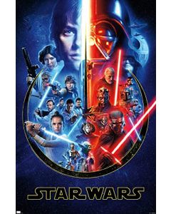 Trends International Star Wars-Skywalker Saga - Póster de pared, 56,8 x 86,3 cm, versión sin marco