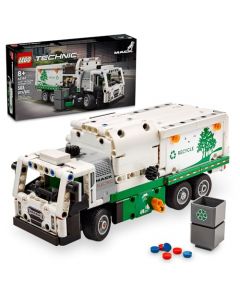 LEGO Technic Camión de Residuos Mack LR Electric Set con un vehículo de Reciclaje de Juguete 42167