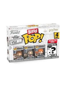 Funko Bitty Pop! Harry Potter - Hermione Granger, Rubeus Hagrid, Ron Weasley Y una Minifigura Misteriosa Sorpresa - 0.9 Inch (2.2 Cm) Coleccionable - Repisa Apilable Incluida - Movies Fans