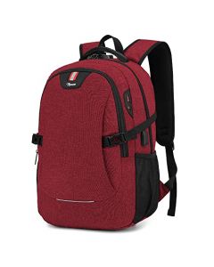 Mochila Antirrobo, EASYTAO Mochila para Portátil con Puerto de Carga USB y de Auriculares, Mochila para Laptop de 15.6 Pulgadas Impermeable para Hombres, Mujeres, Trabajo, Viajes